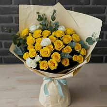 Букет цветов из:  Розы в Покачах