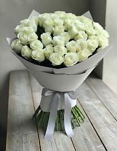 Букет 35 Белых роз в Покачах