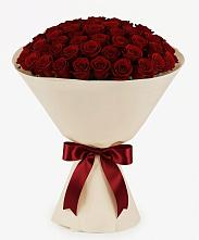 Букет 101 Бордовая роза Блэк Бакарра в Покачах