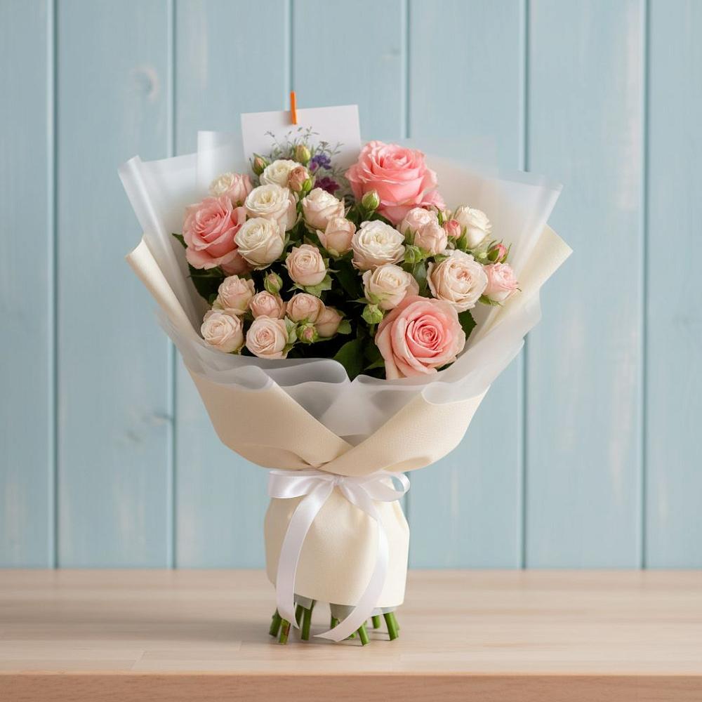 Букет цветов из: Розы в Покачах