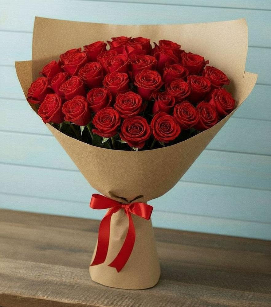 Букет Красные розы Милано в Покачах