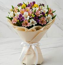 Букет цветов из:  Альстромерии в Покачах