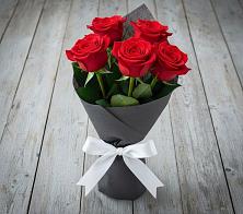 Букет 5 Красных роз Эдлесс Лав #REPLACE_PRED# Покачах
