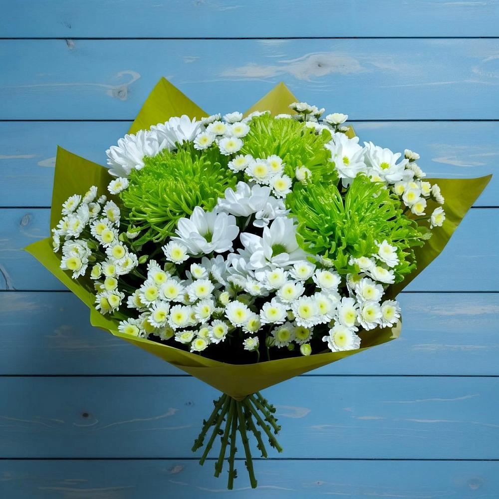 Букет цветов из: Хризантемы в Покачах