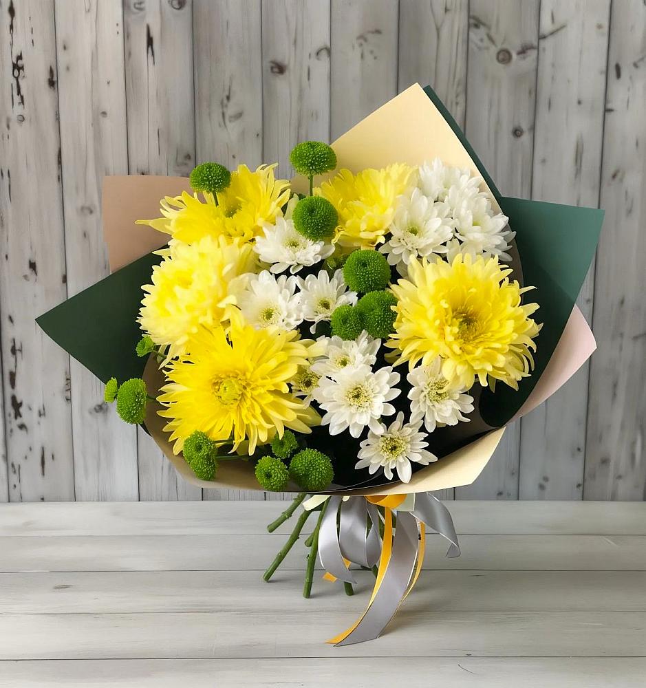 Букет цветов из: Хризантемы в Покачах