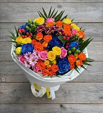 Букет цветов из:  Розы и Хризантемы #REPLACE_PRED# Покачах