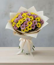 Букет цветов из:  Хризантемы #REPLACE_PRED# Покачах