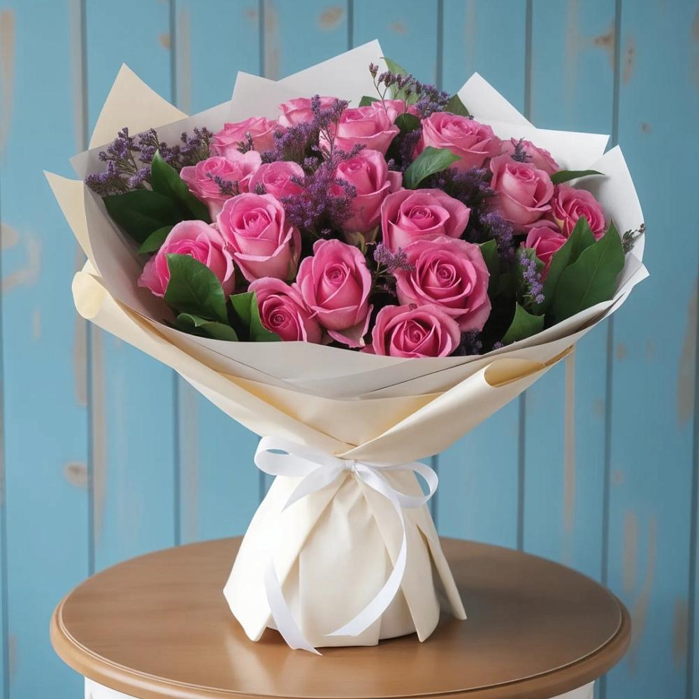 Букет цветов из: Розы в Покачах